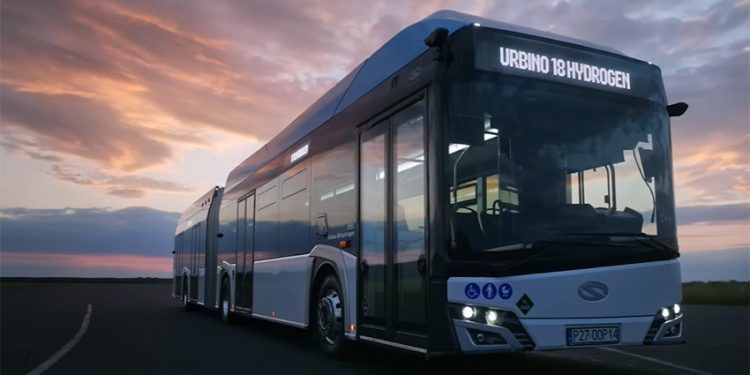 Solaris logra pedidos de más de 200 autobuses de hidrógeno