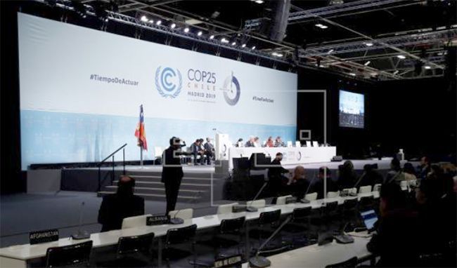 Termina la COP25 sin consenso sobre la reducción de emisiones. Foto: Agencia EFE.