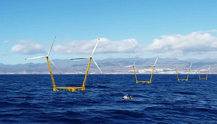 Los proyectos CANARRAY I y II se desarrollarán en aguas profundas de Gran Canaria.